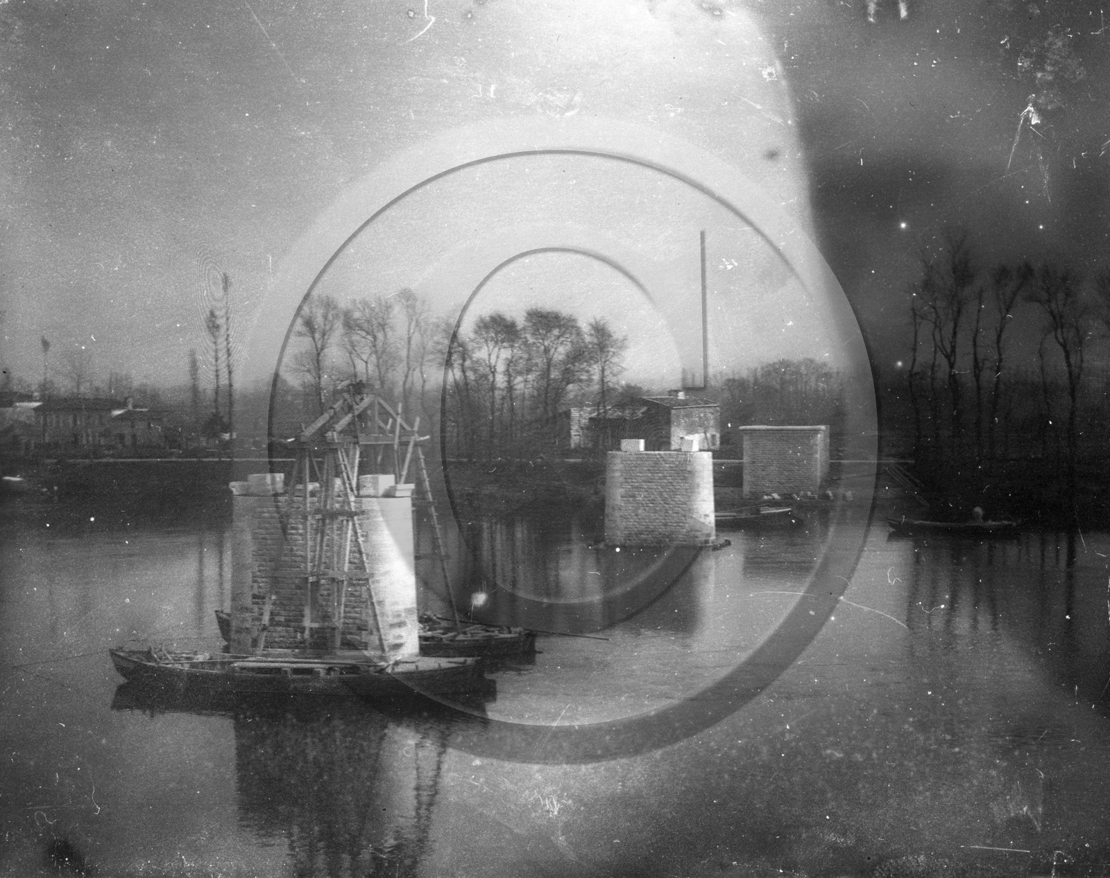 vi  1846 piliers de pont en construction dans serie Grignols dpt 33 .jpg