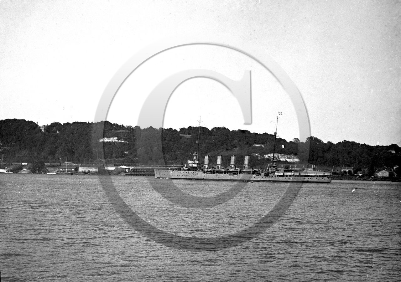 BA 912 bateau de guerre le croiseur Mulhouse  Bordeaux 1928  dpt 33.jpg