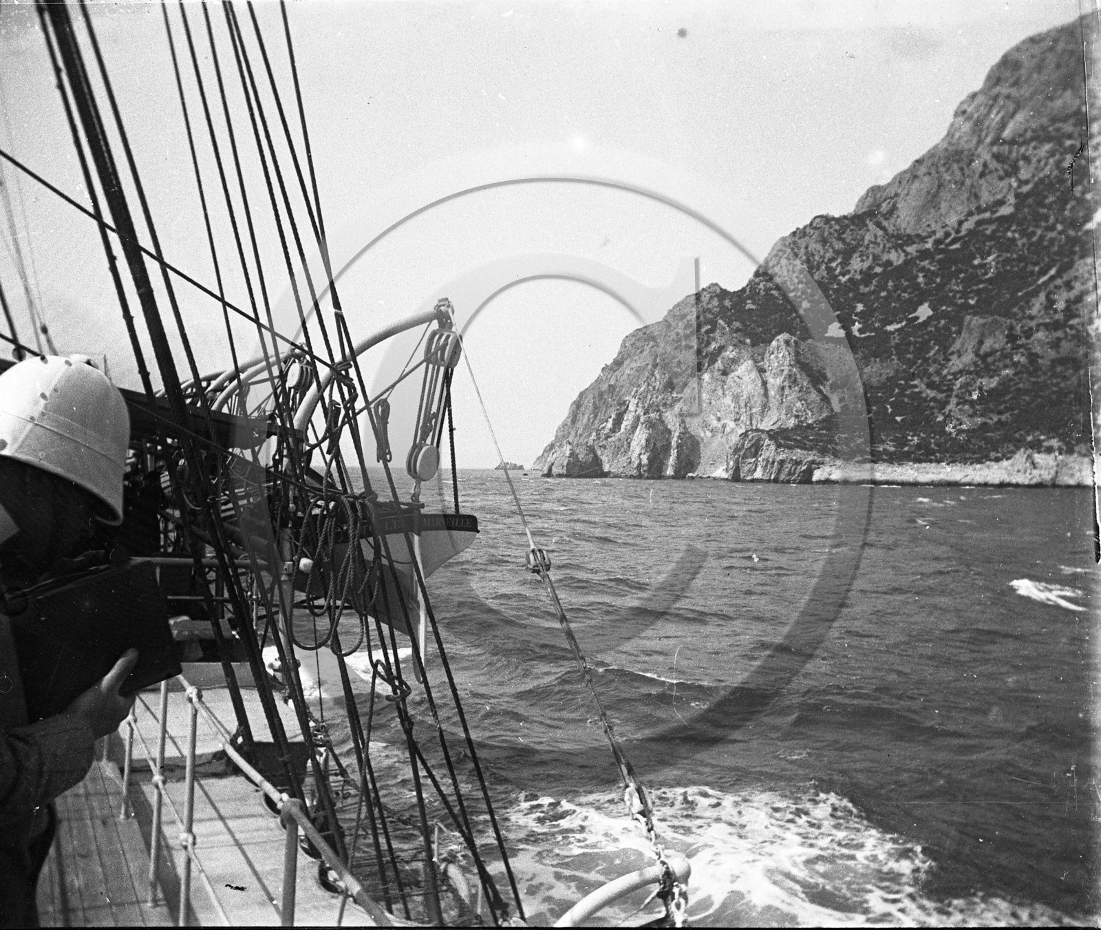 Athos la pointe de la presqu'ile  en 1907 .jpg