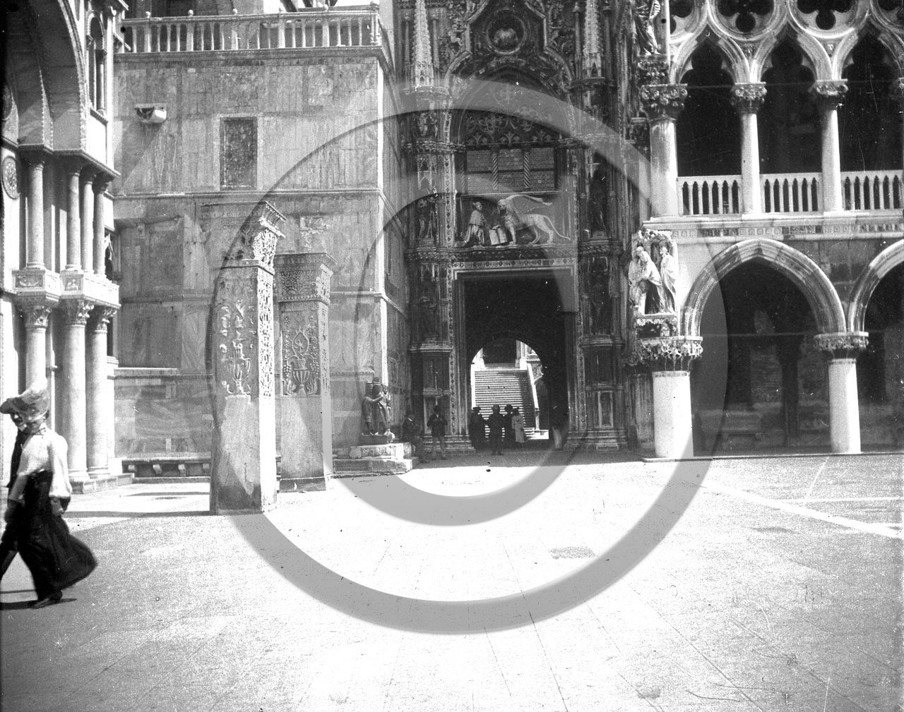 Venise palais ducal porta della  carta Italie.jpg