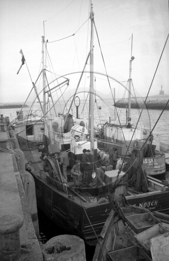 Arcachon -3 décembre 1968  chalutier Nouch .jpg