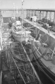 chantiers Auroux 27 septembre 1967 le Mont Saint Jean et canot de sauvetage pochette  5303 - 2 -.jpg