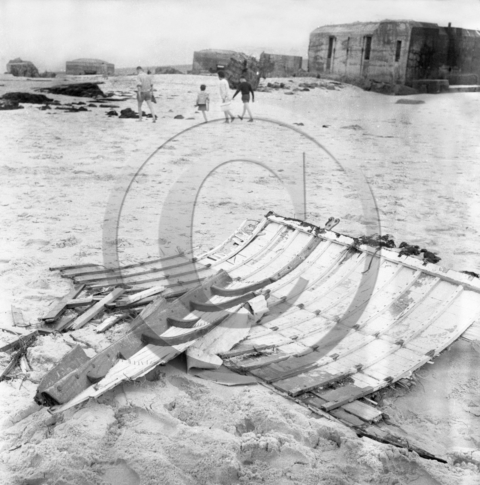 arcachon mur de l'atlantique blockhaus
