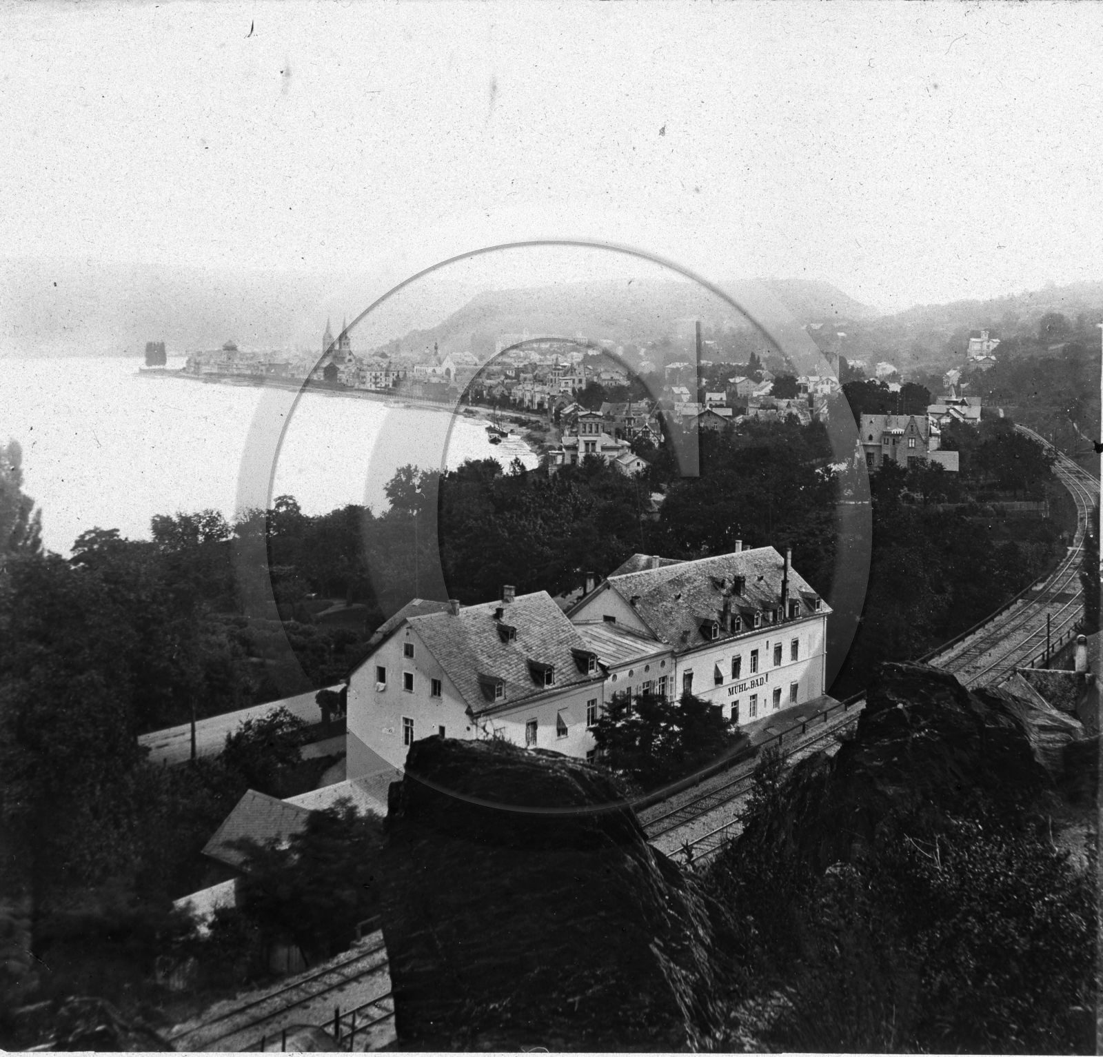 Boppard  Muhl Bad bord du Rhin  Allemagne  .jpg
