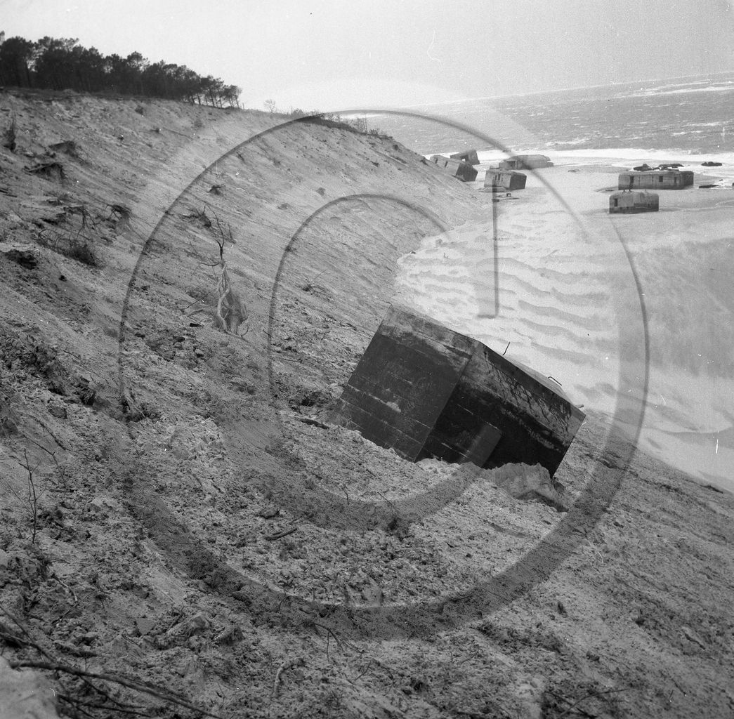 arcachon mur de l'atlantique blockhaus