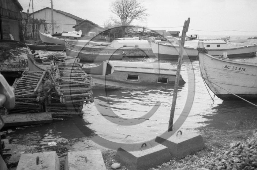 Arcachon -3 décembre 1968  grande maree- 2 -.jpg